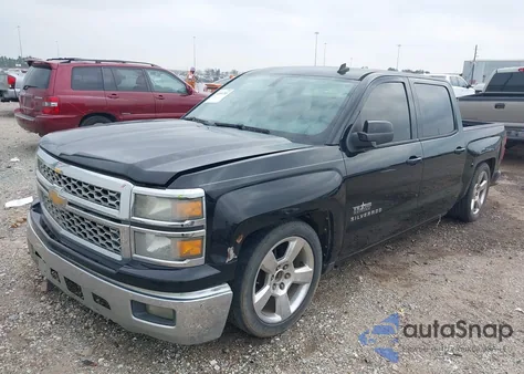 2014 Chevrolet Silverado 1500 1Lt from USA, damaged, VIN 3GCPCREC8EG232779